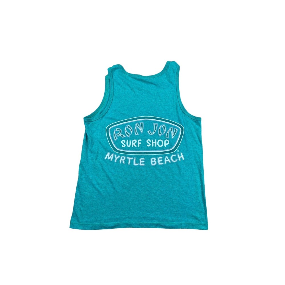 Ron Jon Surf Shop Myrtle Beach Green Tank Top Size S